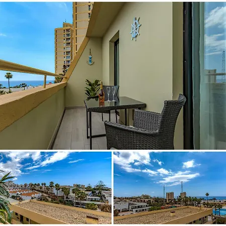 아파트 Newly Reformed With Sea View And Pool, Near The Beach, In Playa De Americas
