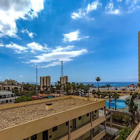 公寓 Newly Reformed With Sea View And Pool, Near The Beach, In Playa De Americas 美洲海滩