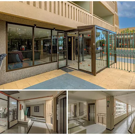 Newly Reformed With Sea View And Pool, Near The Beach, In Playa De Americas 公寓 美洲海滩