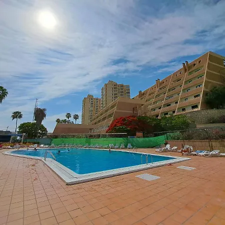 公寓 Newly Reformed With Sea View And Pool, Near The Beach, In Playa De Americas *